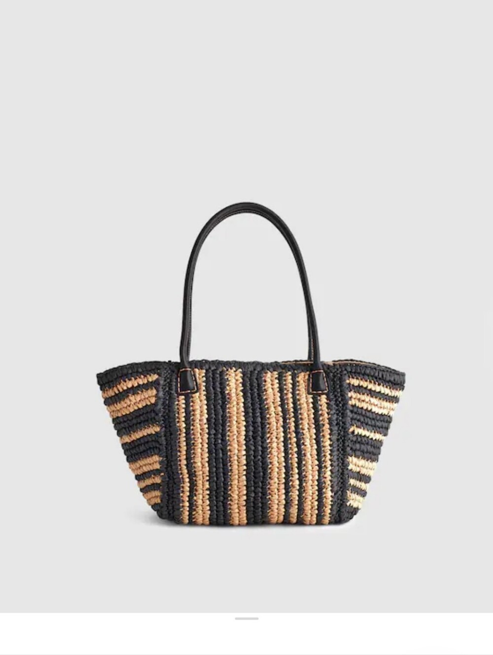 Madewell Hande Woven Straw Tote Bag - Picture 9 of 10